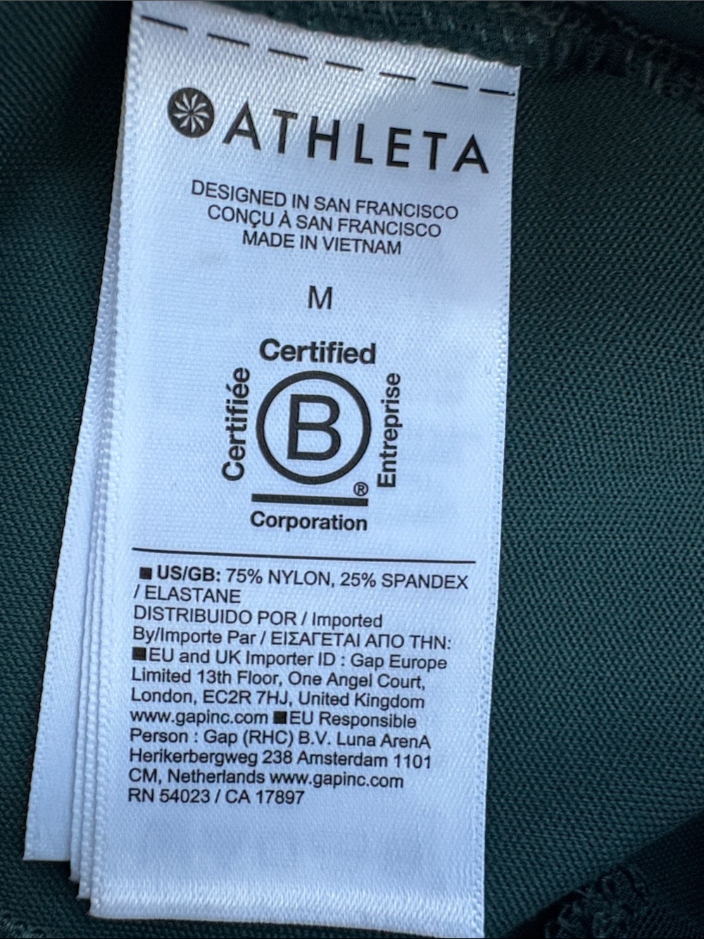 NWOT Athleta Venice Wide Leg Pine Pant Size Medium - Picture 5 of 8